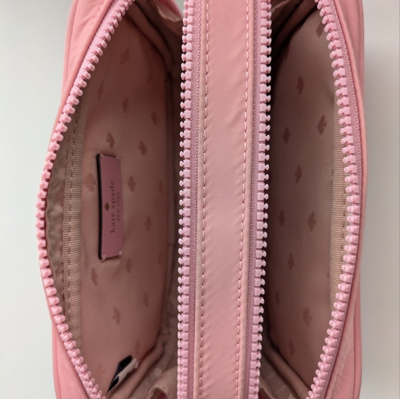 Kate Spade Jae Small Camera in Bright Carnation - Picture 4 of 9